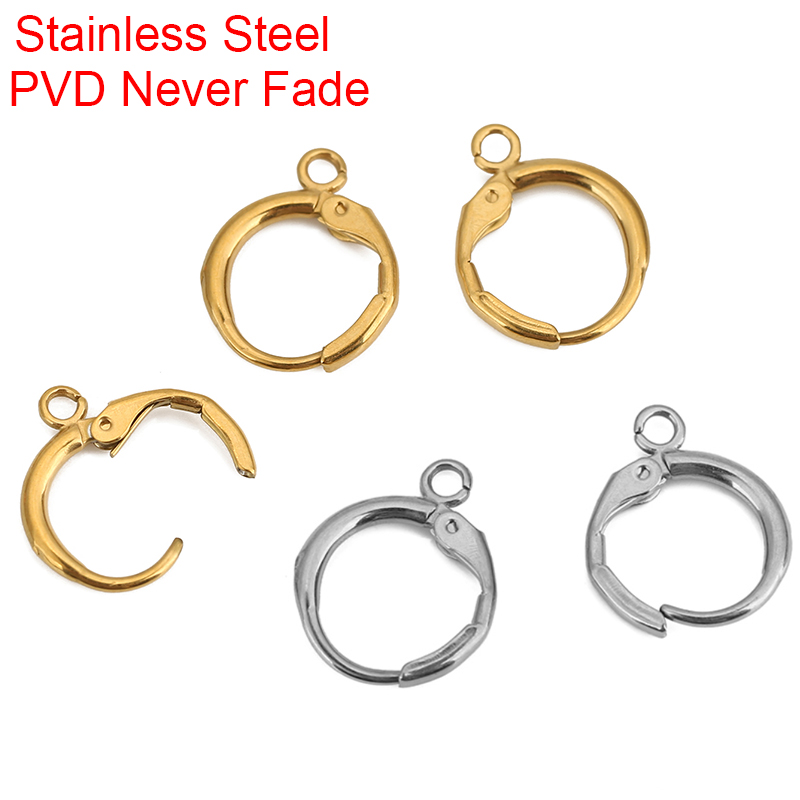 Jewelry Making Parts - 10 Uds. De ganchos para pendientes