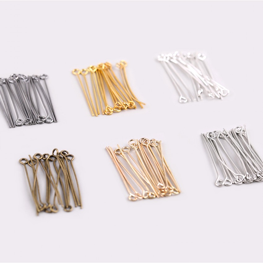 Jewelry Making Rivets - 100-200 unids/bolsa de alfileres con cabeza