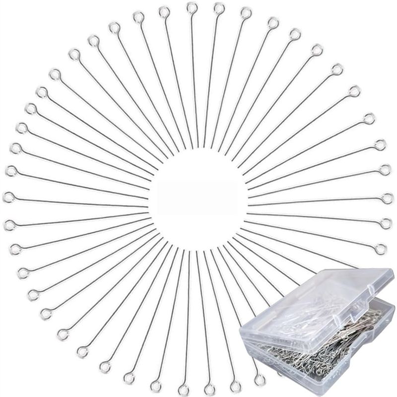 Jewelry Making Head Pins - A01F-Hot 300 piezas de alfileres de