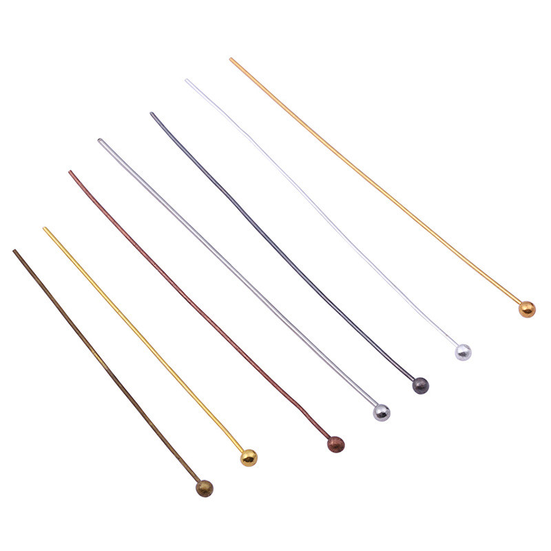 Jewelry Making Head Pins - 200 piezas/lote de alfileres de cabeza