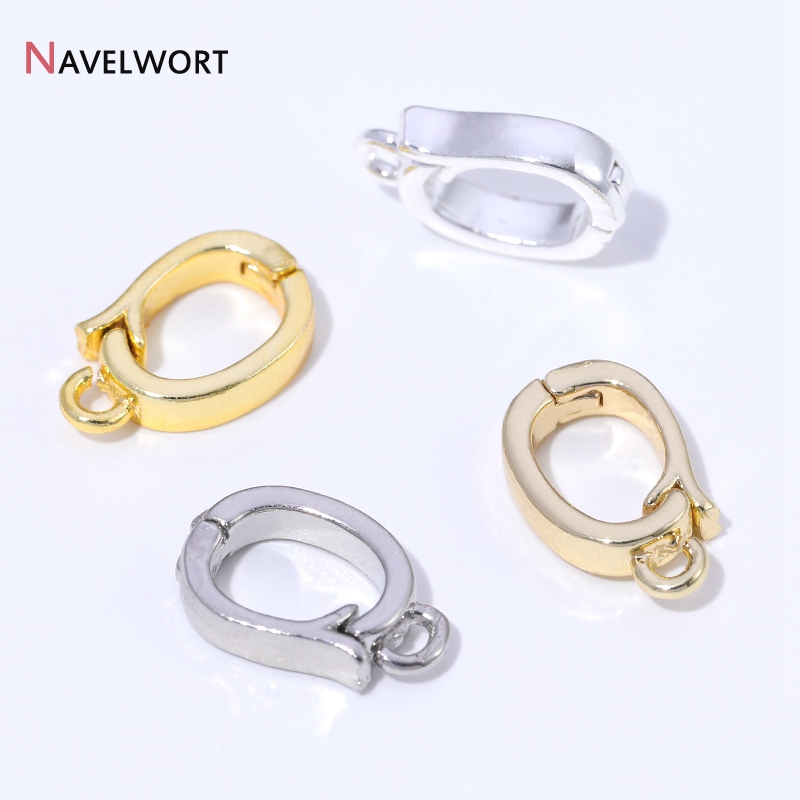 Jewelry Making Parts - Colgante de latón chapado en oro