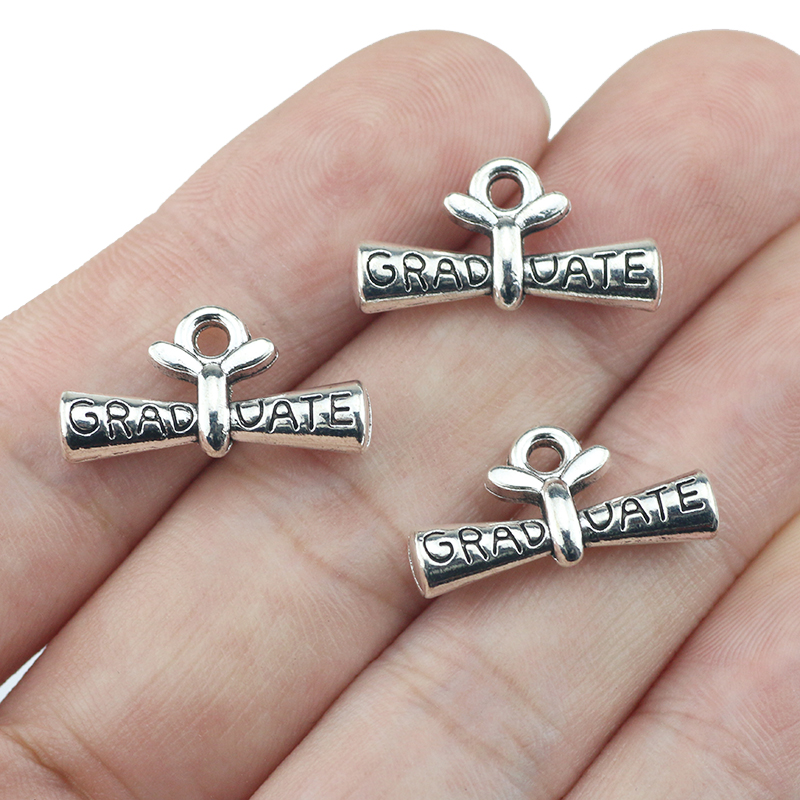 Jewelry Making Diploma - Dijes de plata antigua chapada en