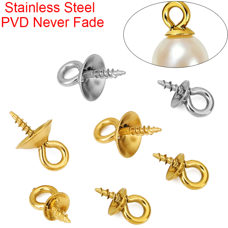 Jewelry Making Rivets - 20 piezas Conectores de acero inoxidable