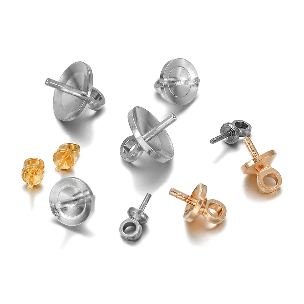 Jewelry Making Rivets - 50-100 unids/lote de dijes de medio
