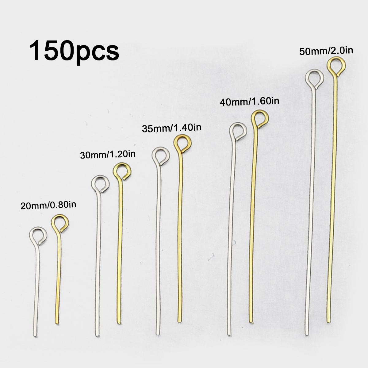 150 unids/pack Metal 9 pines C - Jewelry Making Rivets reseña y precio
