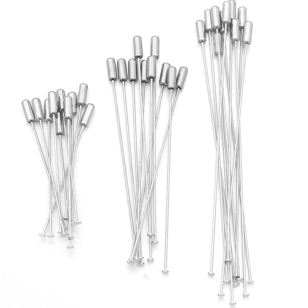 10 unidades de broches de cobr - Jewelry Making Head Pins reseña y precio