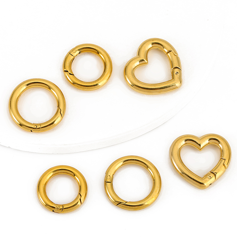 2 cierres de acero inoxidable, - Jewelry Making Articles reseña y precio