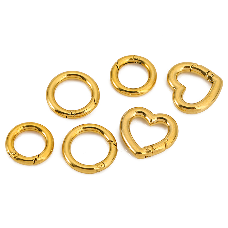 2 cierres de acero inoxidable, - Jewelry Making Articles reseña y precio