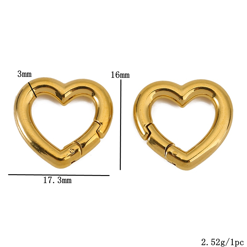 2 cierres de acero inoxidable, - Jewelry Making Articles reseña y precio