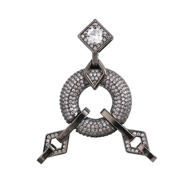 Juya-cierre triangular geométr - Jewelry Making Beads reseña y precio