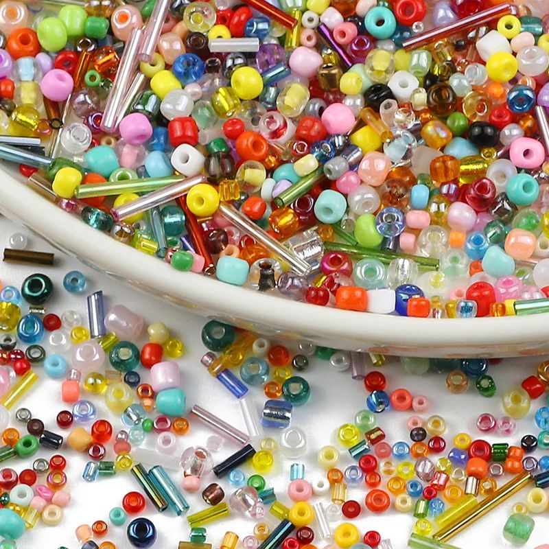 Cuentas de vidrio de semilla d - Seed Bead Tube reseña y precio