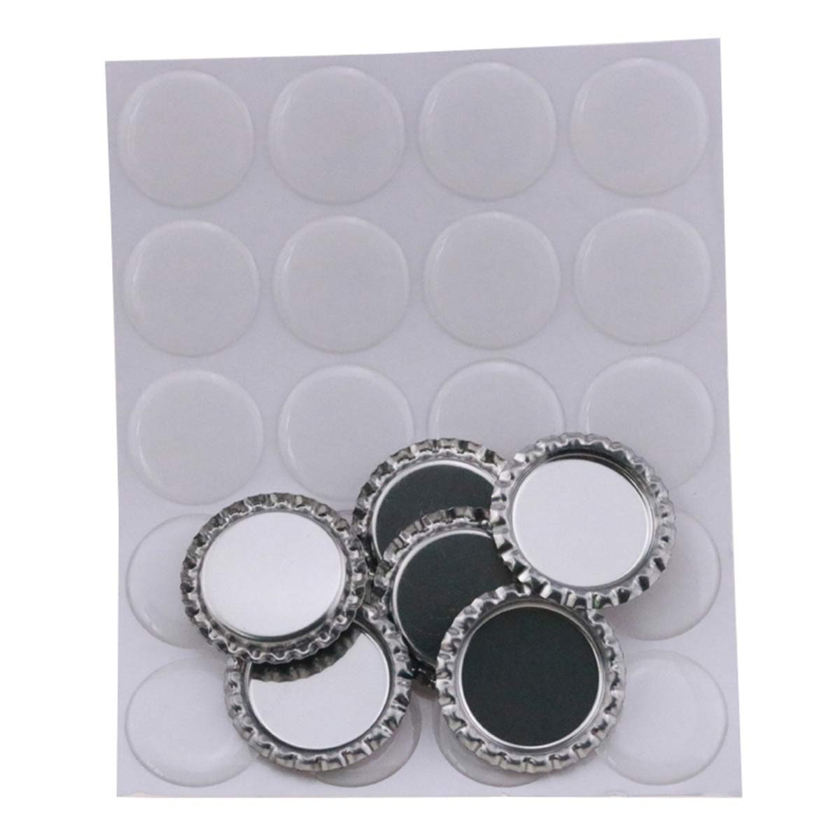 100 Uds nuevas pegatinas de cú - Jewelry Making With Resin reseña y precio