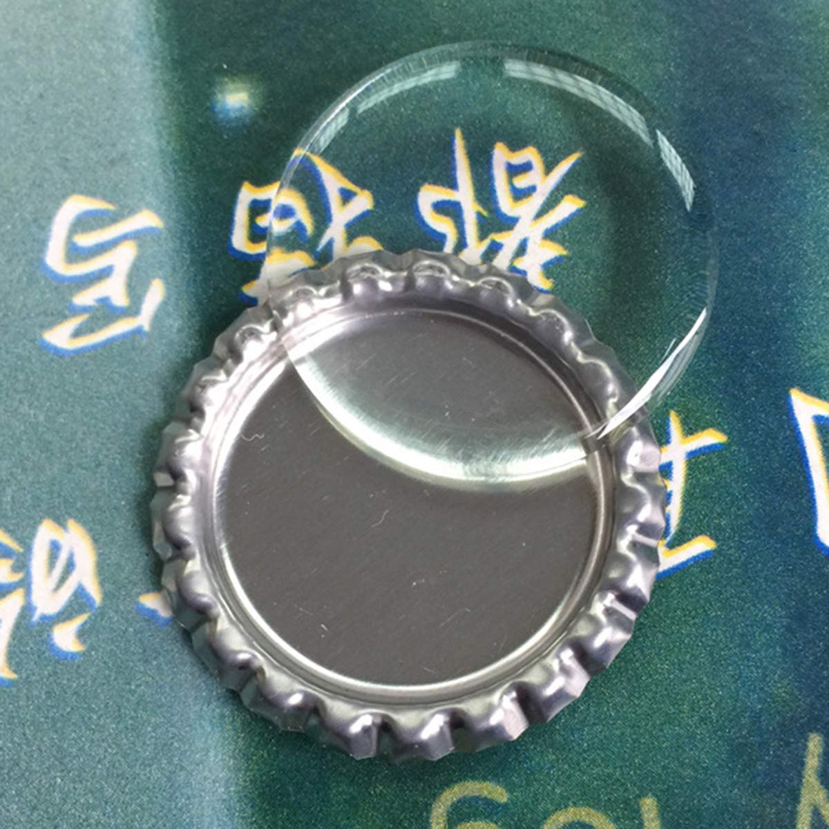100 Uds nuevas pegatinas de cú - Jewelry Making With Resin reseña y precio