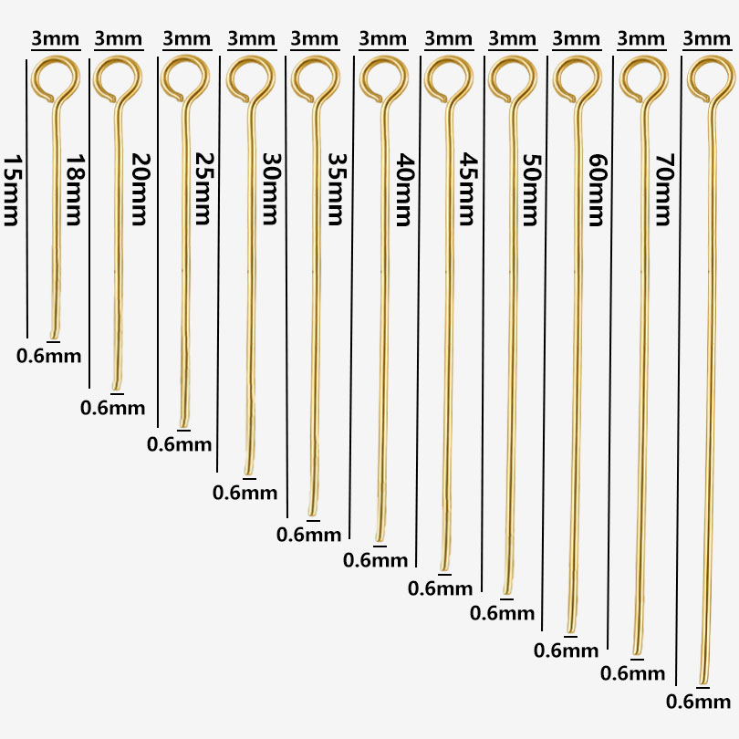 50 piezas/lote de alfileres de - Jewelry Making Head Pins reseña y precio