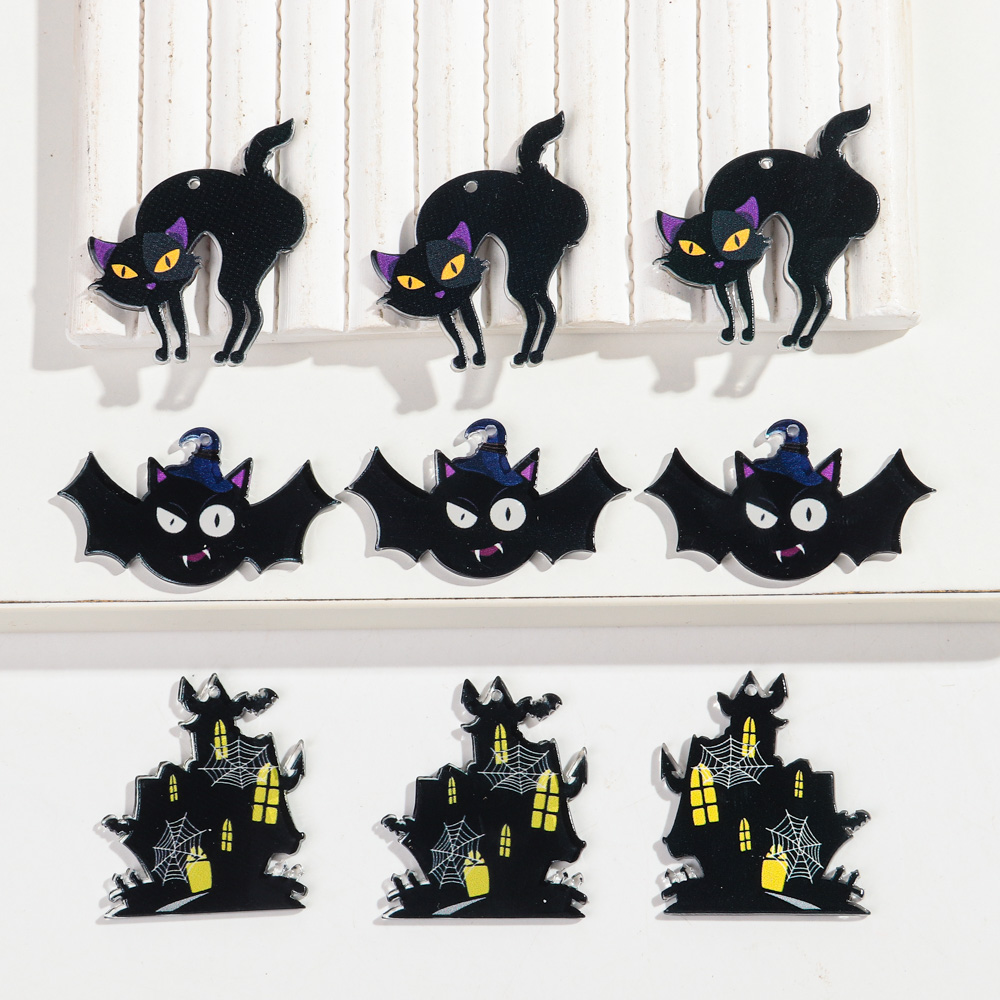 Dijes acrílicos de Halloween,  - Jewelry Making Newcastle reseña y precio