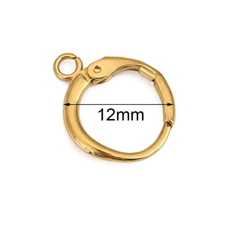 10 Uds. De ganchos para pendie - Jewelry Making Parts reseña y precio