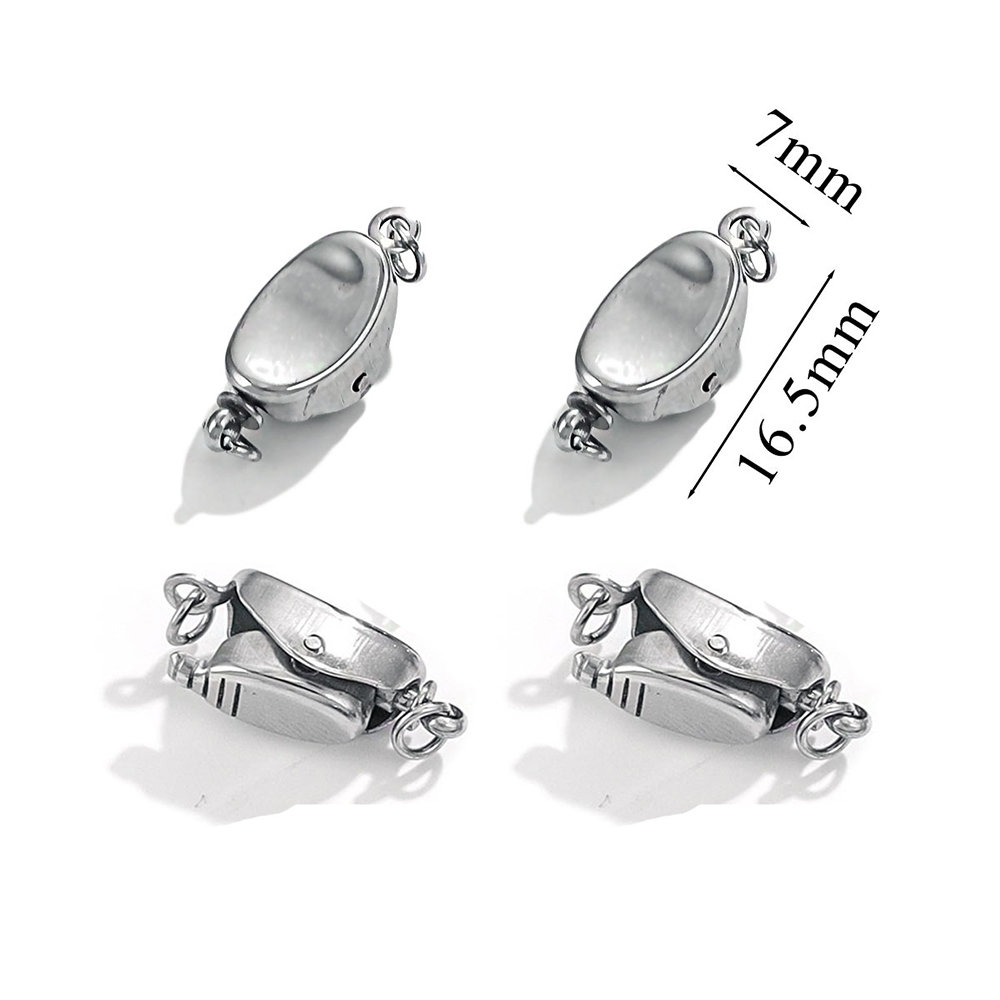 Hebillas de collar de acero de - Jewelry Making Parts reseña y precio
