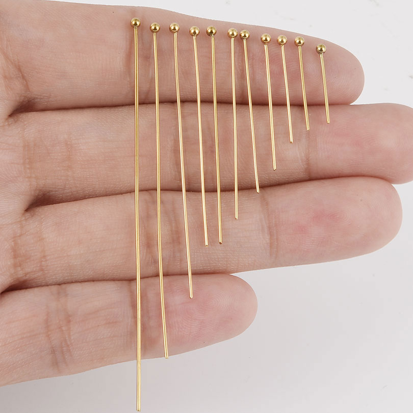 200 Piezas de Alfileres de Cab - Jewelry Making Head Pins reseña y precio