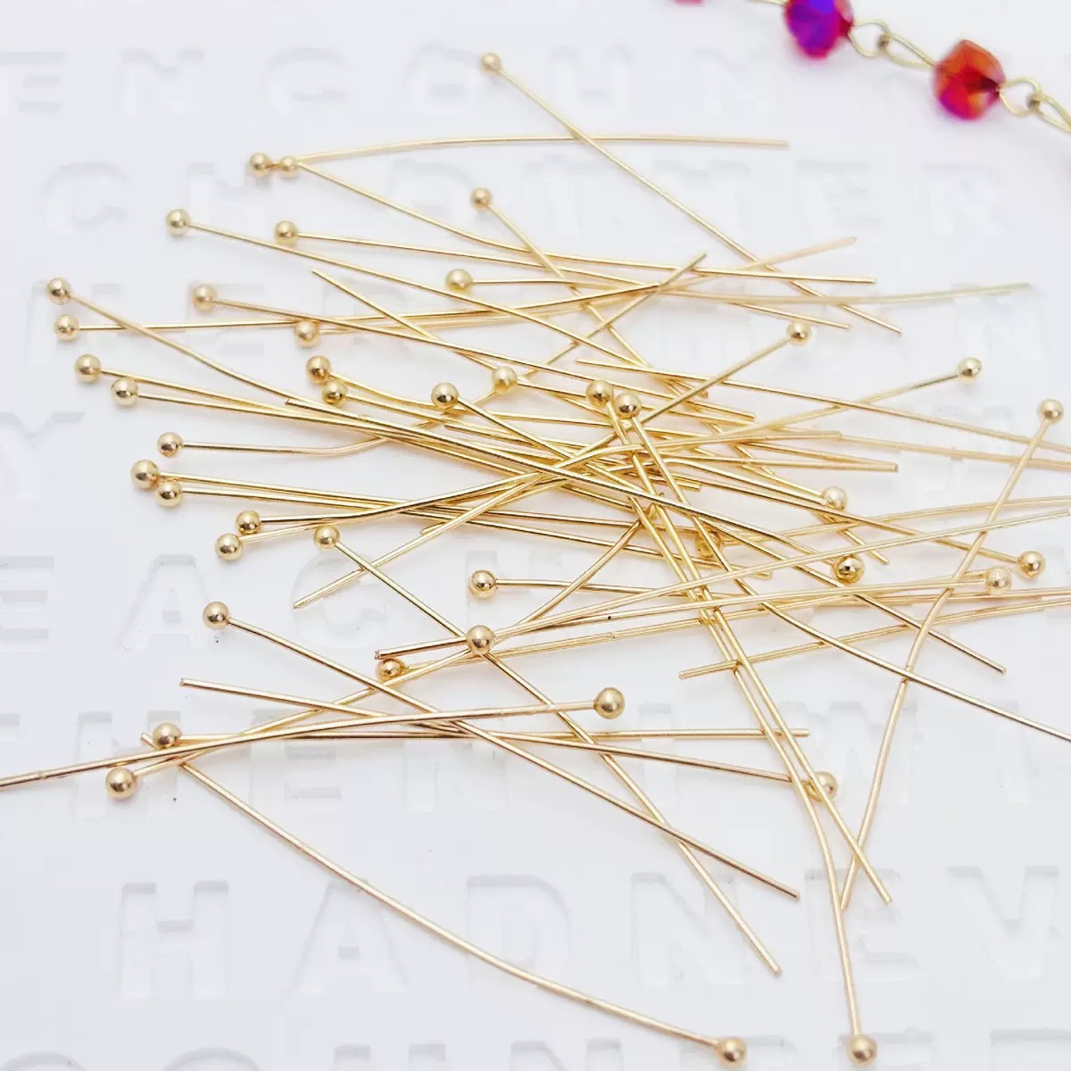 200 piezas/lote de alfileres d - Jewelry Making Head Pins reseña y precio