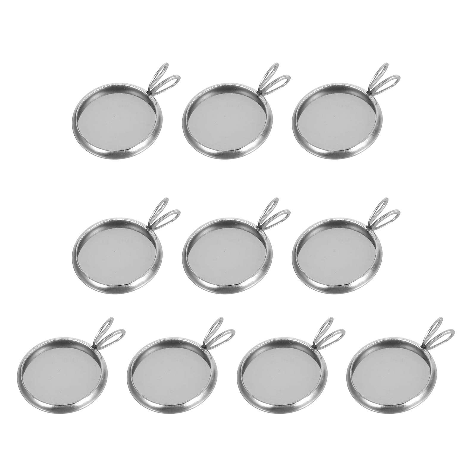 10 piezas de bases redondas pa - Jewelry Making With Resin reseña y precio