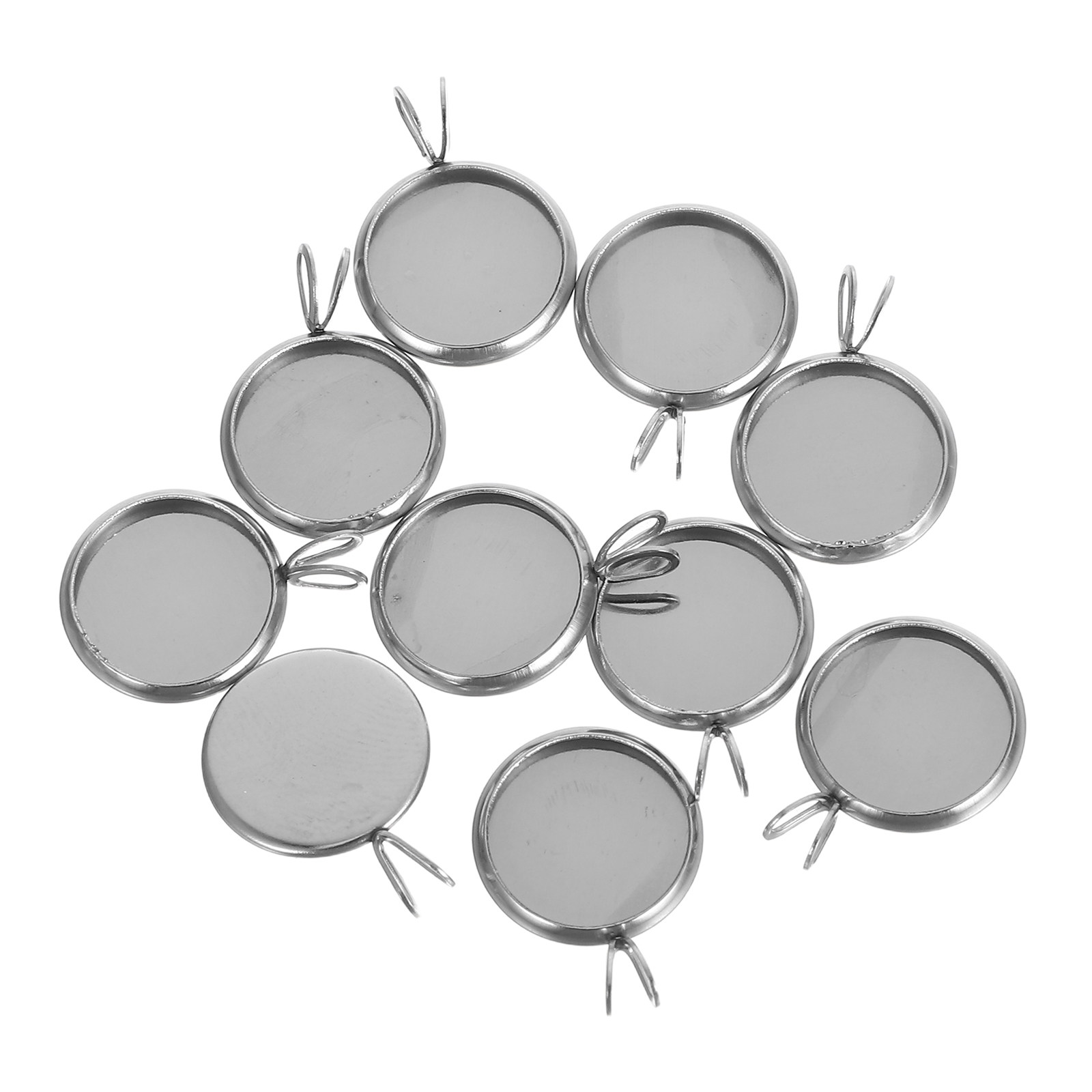 10 piezas de bases redondas pa - Jewelry Making With Resin reseña y precio