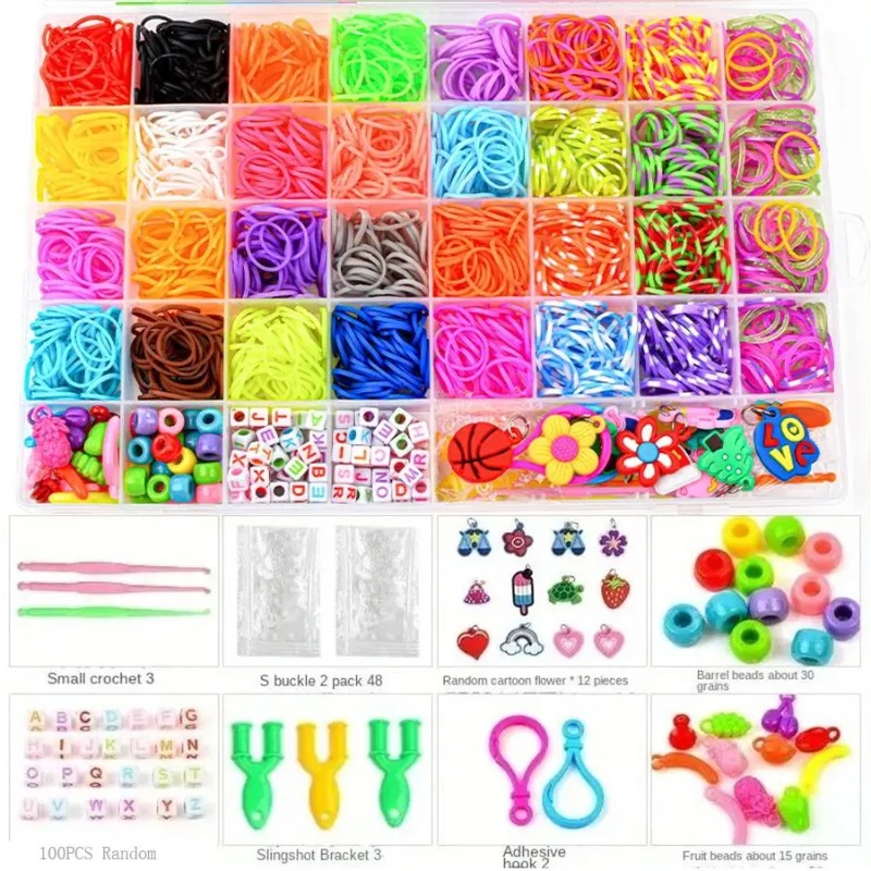 4300+ Piezas de Bandas Elástic - Jewelry Making For Beginners reseña y precio