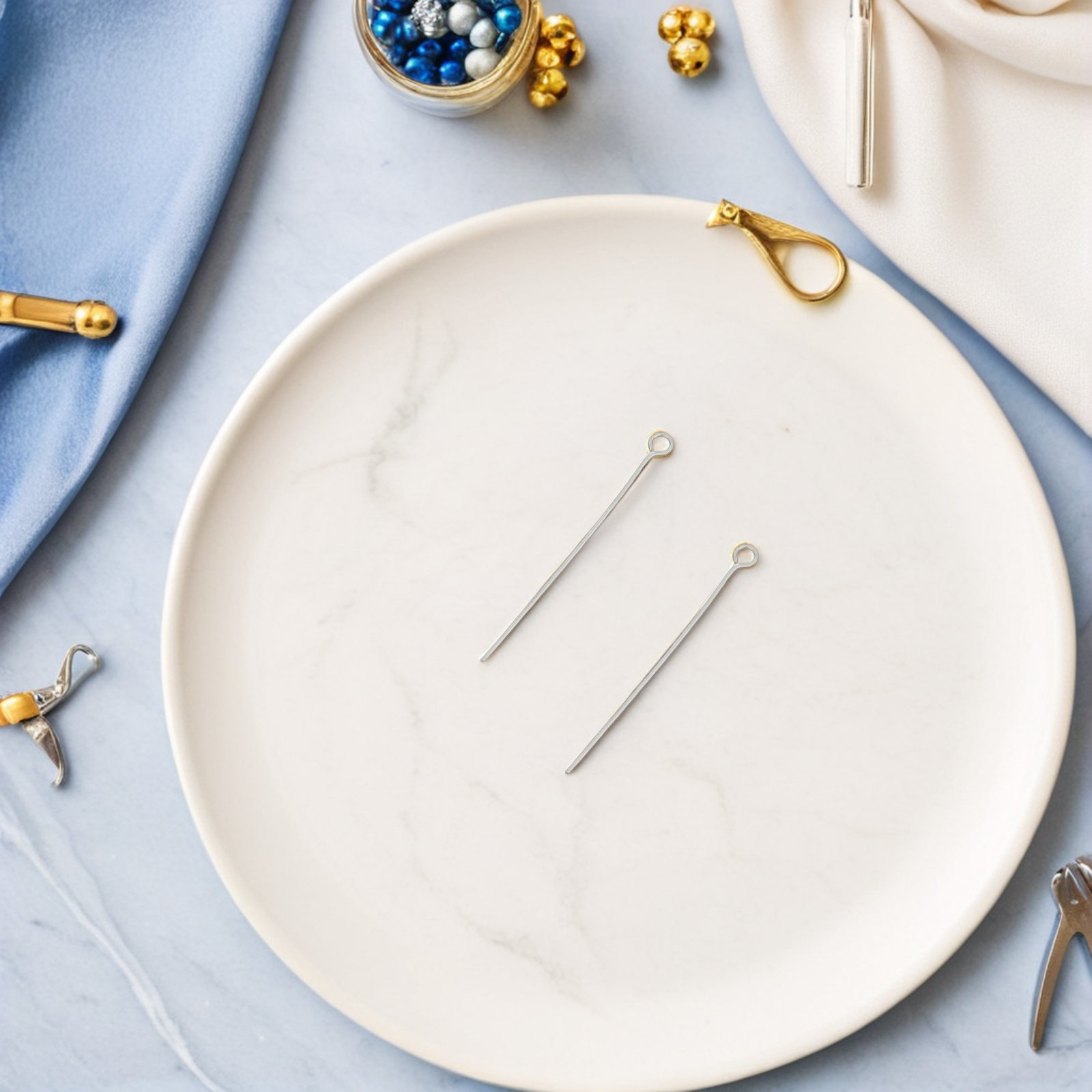 300 piezas de alfileres de ace - Jewelry Making Head Pins reseña y precio