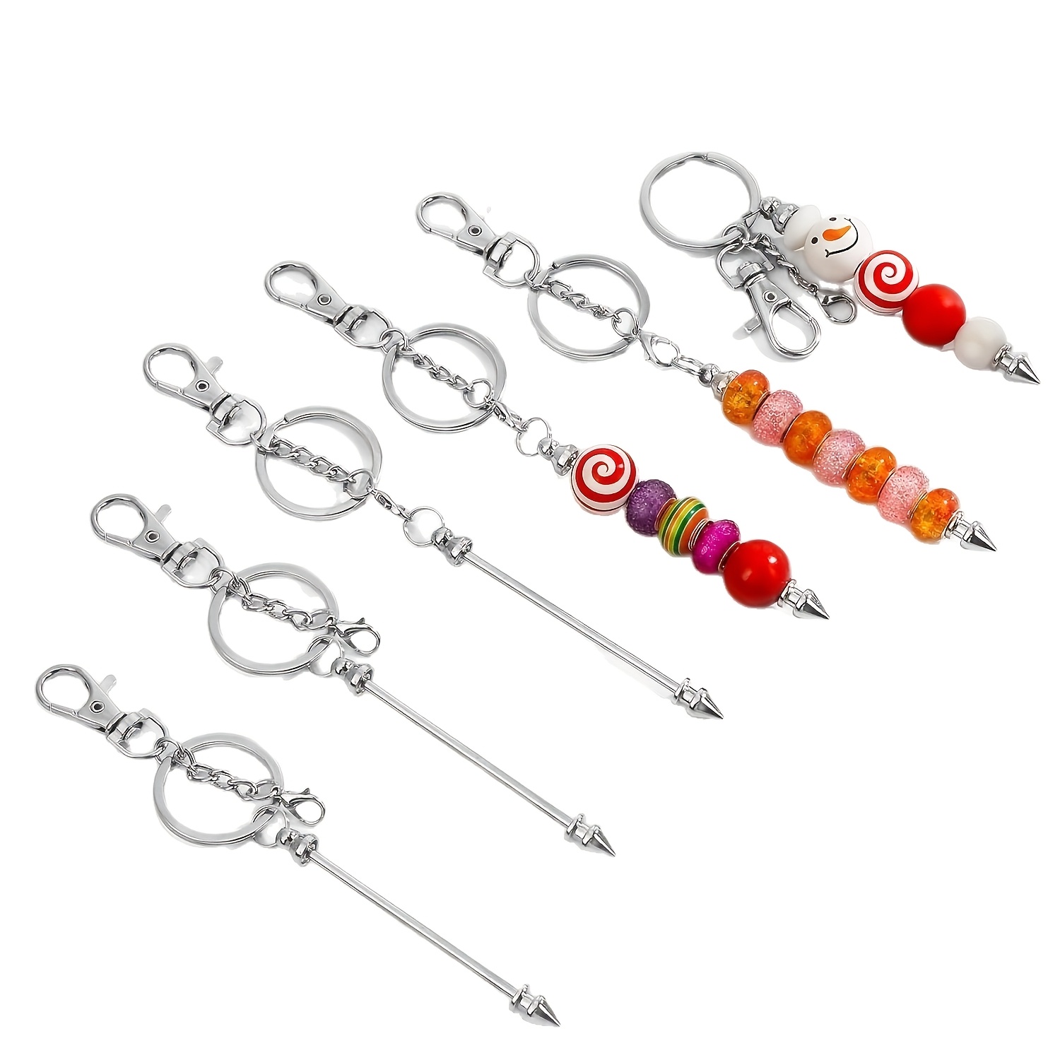 6 Piezas de Llaveros Creativos - Jewelry Making Kits For Kids reseña y precio