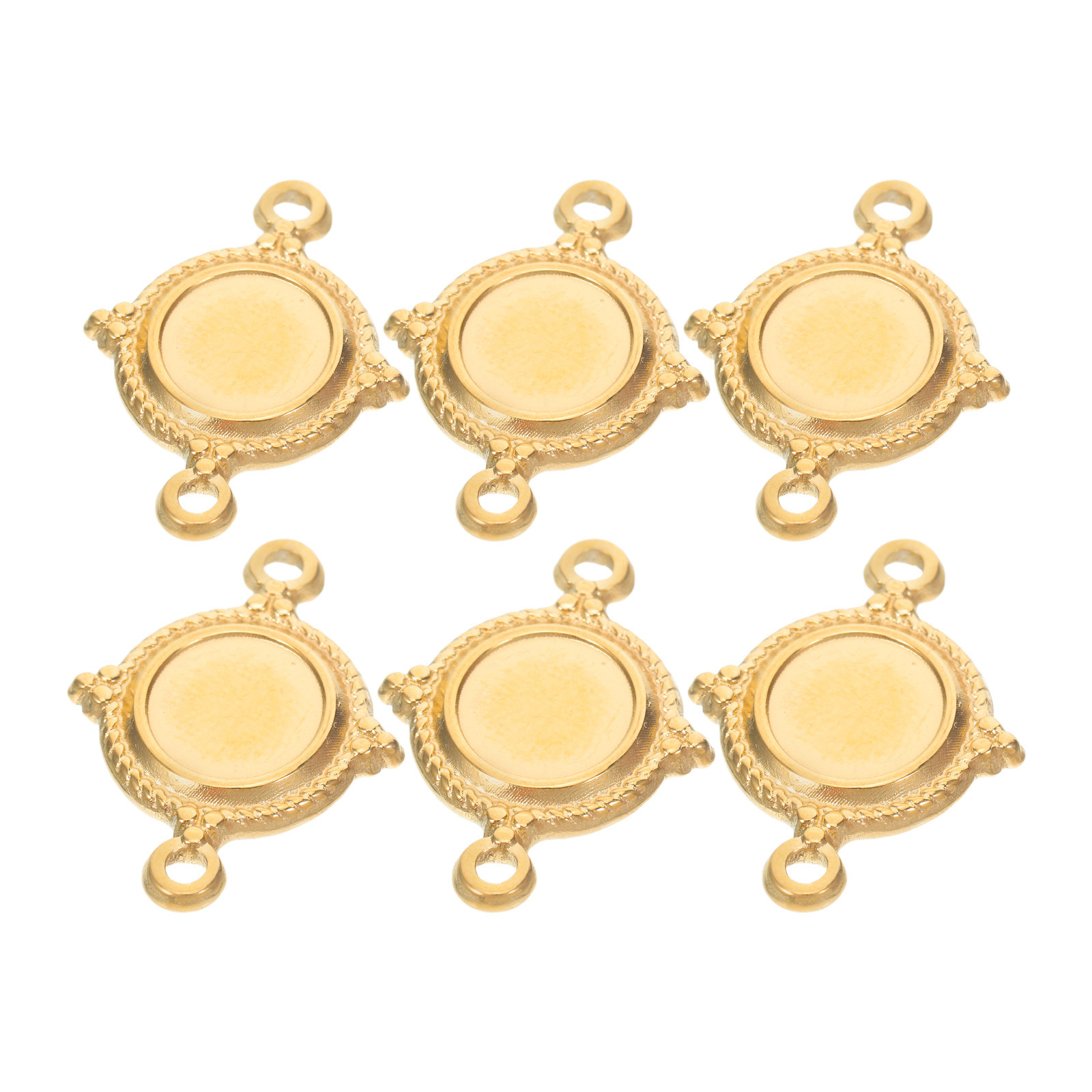 6 piezas de bases para colgant - Jewelry Making With Resin reseña y precio