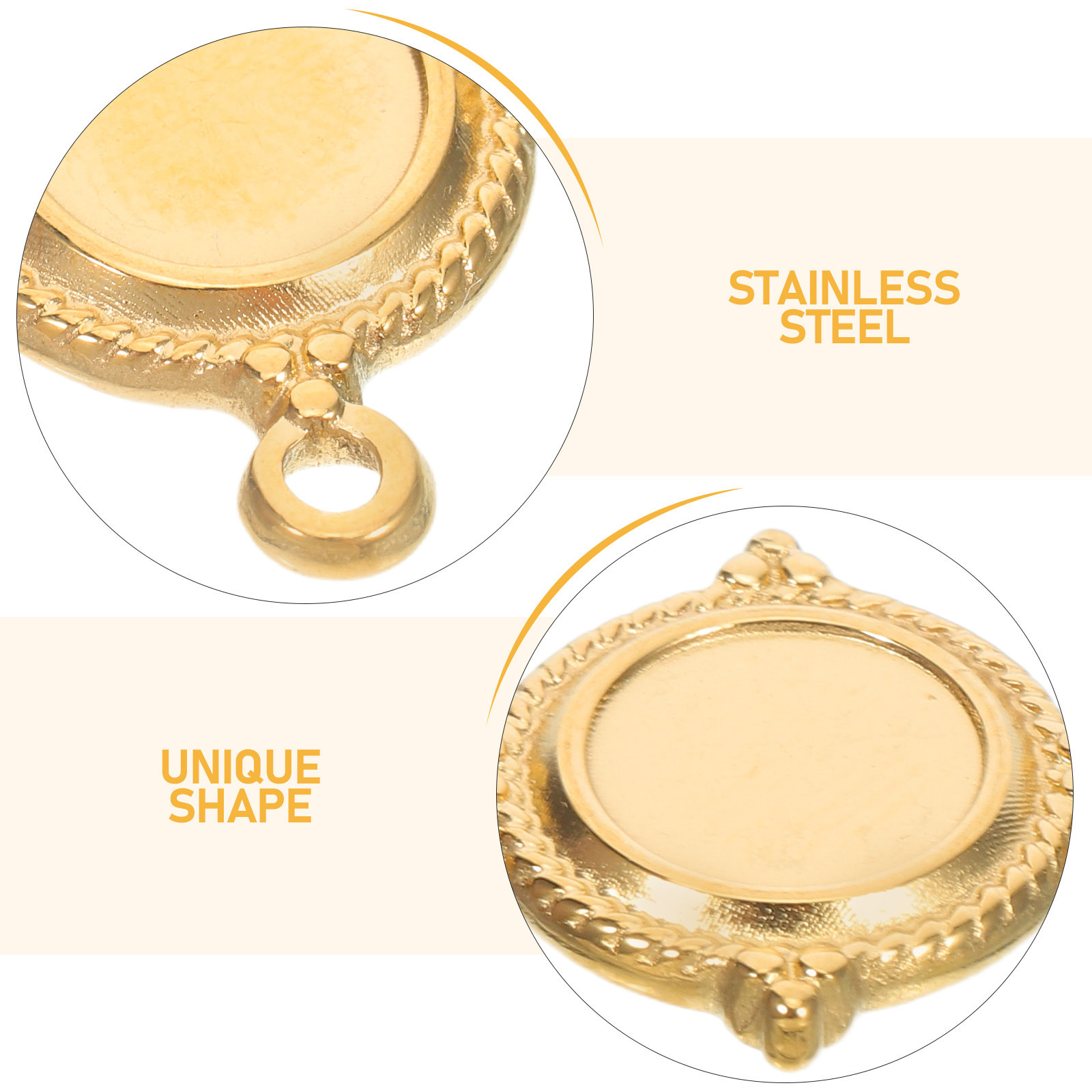 6 piezas de bases para colgant - Jewelry Making With Resin reseña y precio