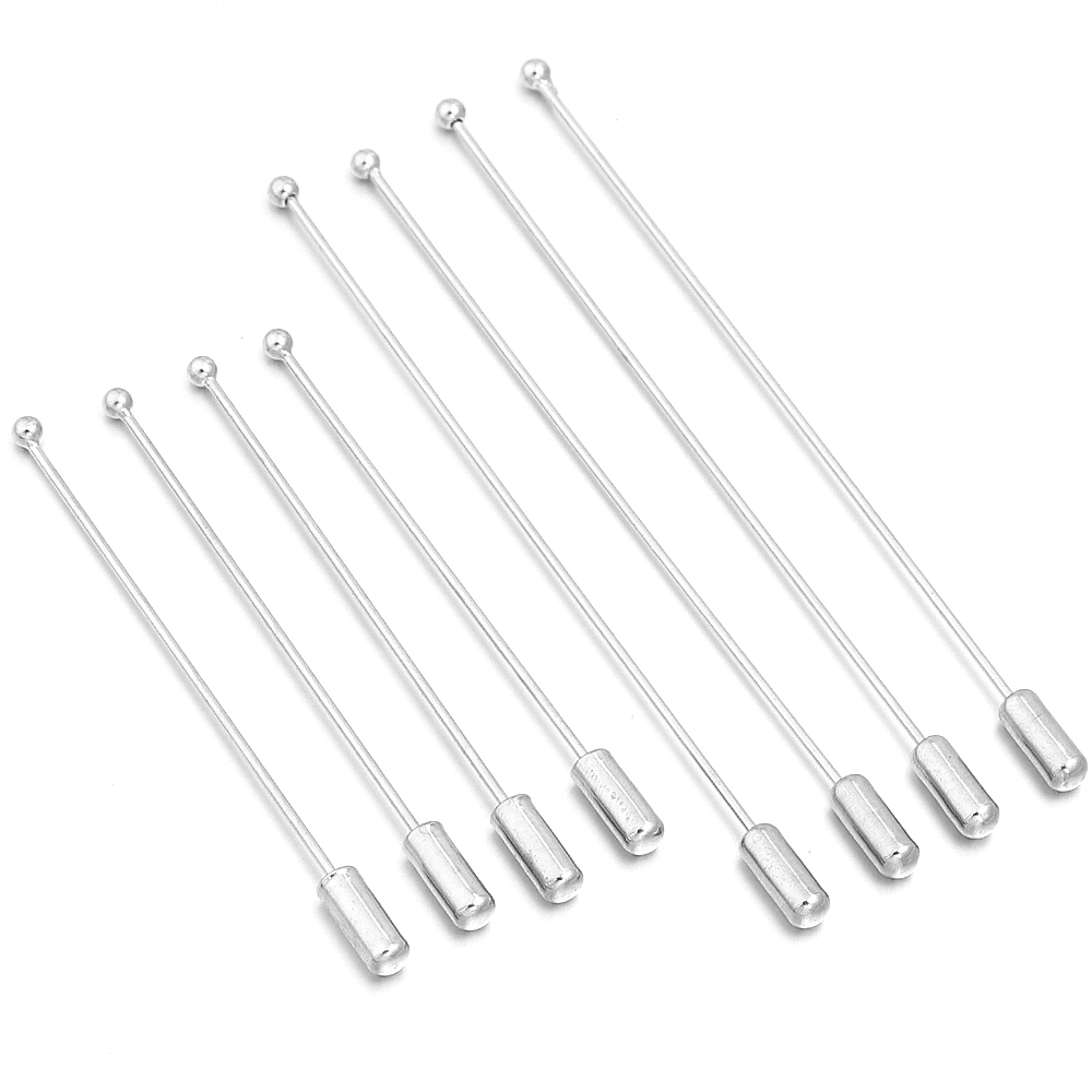 Lote de 10 broches de segurida - Jewelry Making Head Pins reseña y precio