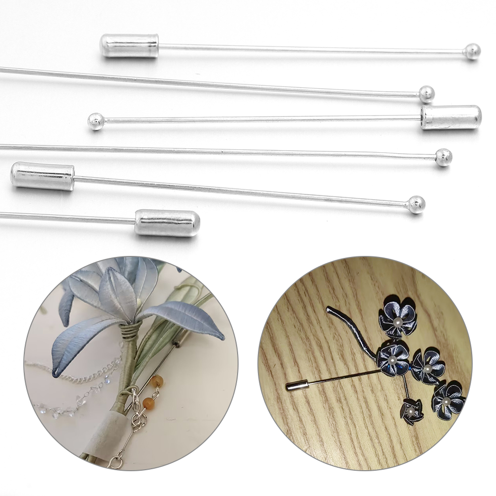 Lote de 10 broches de segurida - Jewelry Making Head Pins reseña y precio