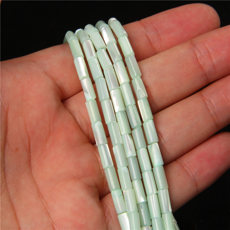 Cuentas de concha de cilindro  - Seed Bead Tube reseña y precio