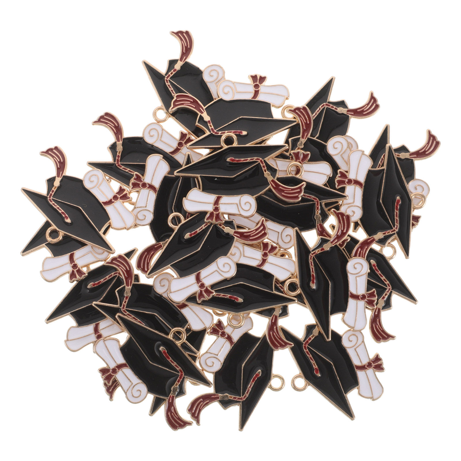 50 piezas de dijes de aleación - Jewelry Making Diploma reseña y precio