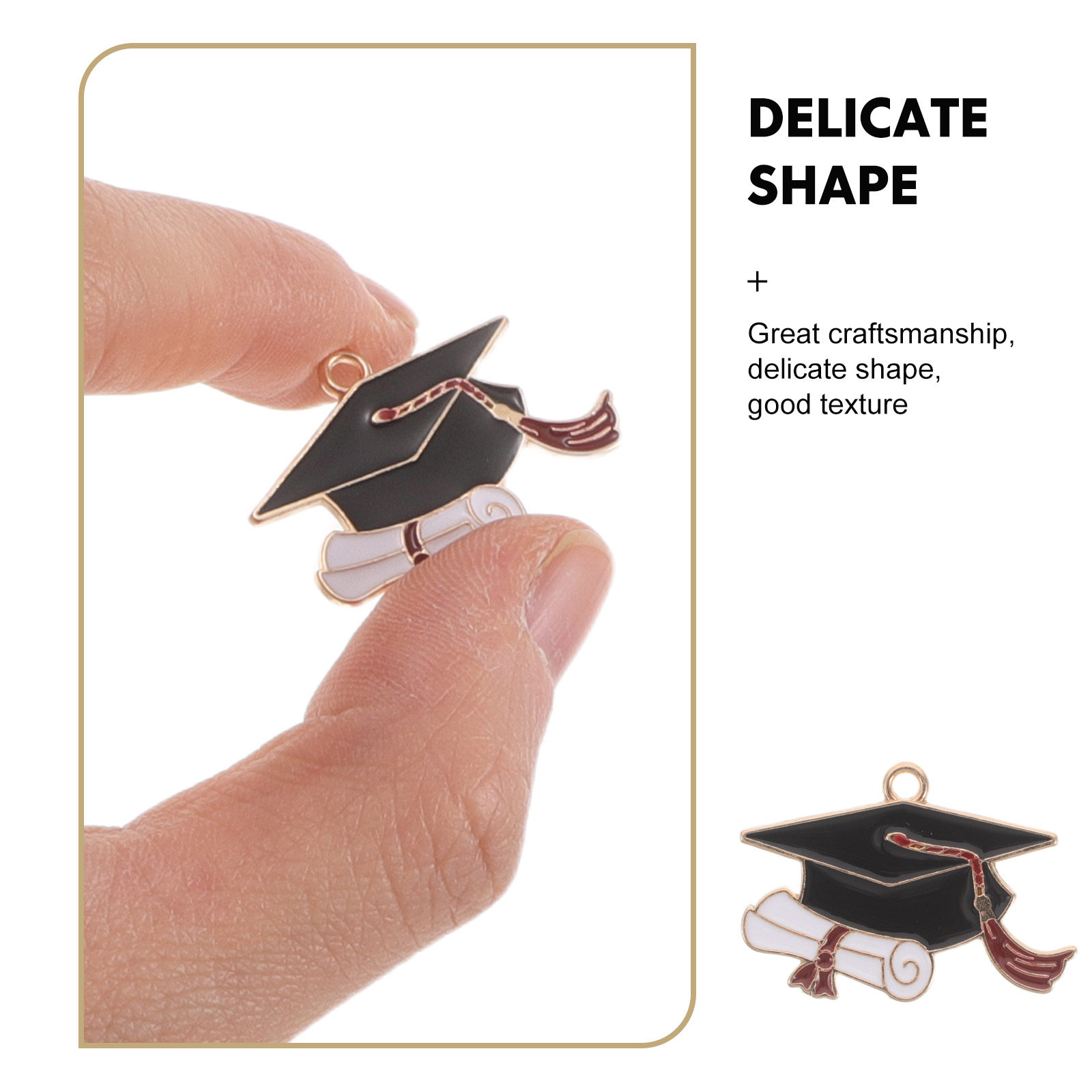 50 piezas de dijes de aleación - Jewelry Making Diploma reseña y precio