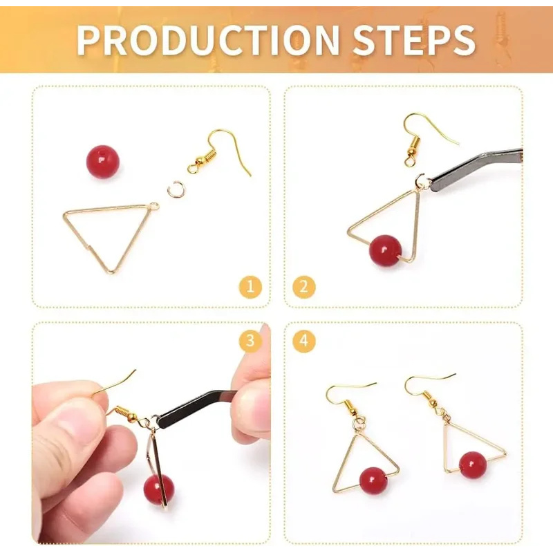 100/500 Uds DIY pendientes hal - Jewelry Making Parts reseña y precio