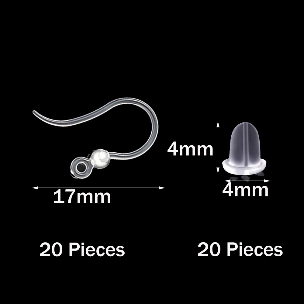 40 Uds. Ganchos para pendiente - Jewelry Making With Resin reseña y precio